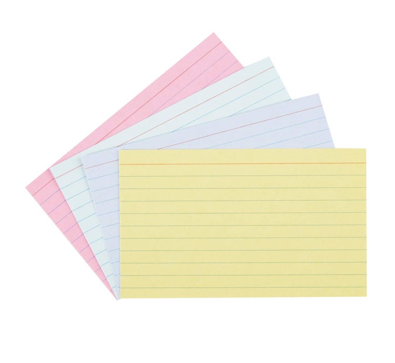 PenGear Pen + Gear Ruled Index Cards, Pastel, 3 in x 5 in, 100 Count - Image 2